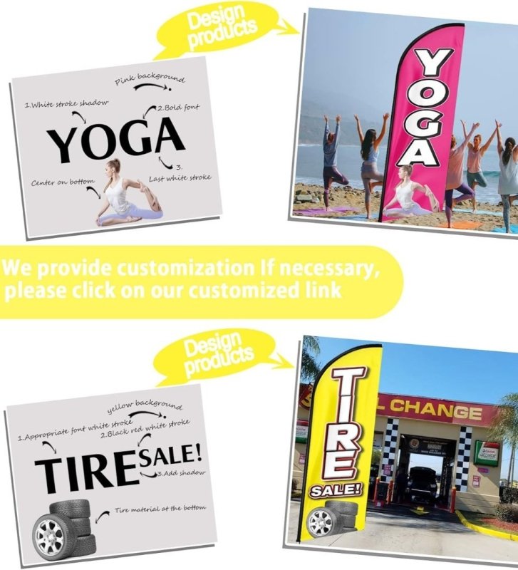 0% Finance Themed Feather Flag, 11FT 0% Finance Advertising Swooper Flag Fit 15FT Flagpole(Flagpole Not Included 4.3)