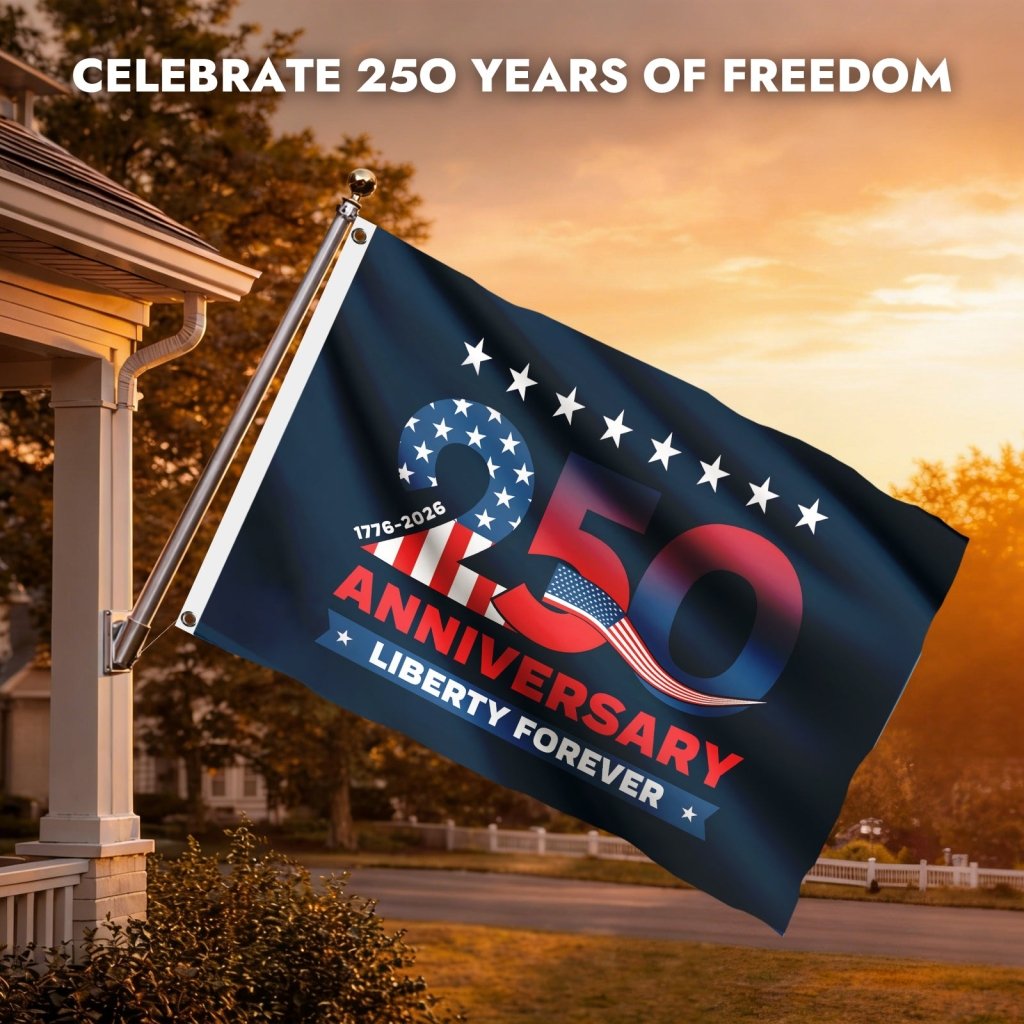 250th Anniversary Liberty Forever Flag 1776–2026 3x5 FT