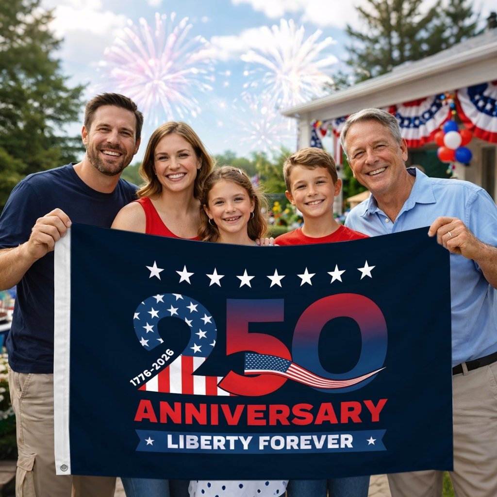 250th Anniversary Liberty Forever Flag 1776–2026 3x5 FT