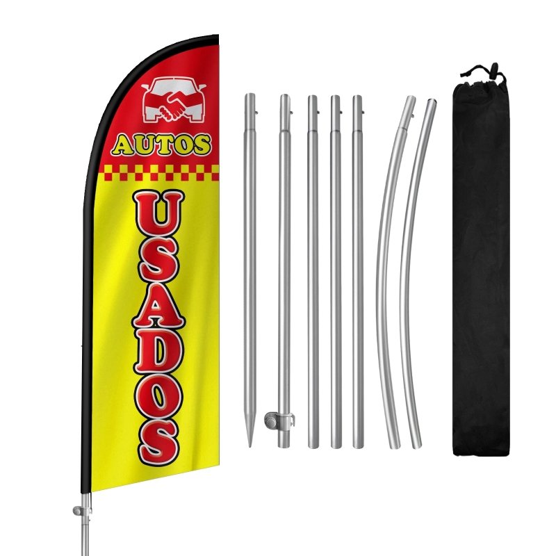Sandwich Feather Flag, 8FT Sandwich Reclame Swooper Sandwich Feather Flag, 8FT Sandwich Reclame Swooper