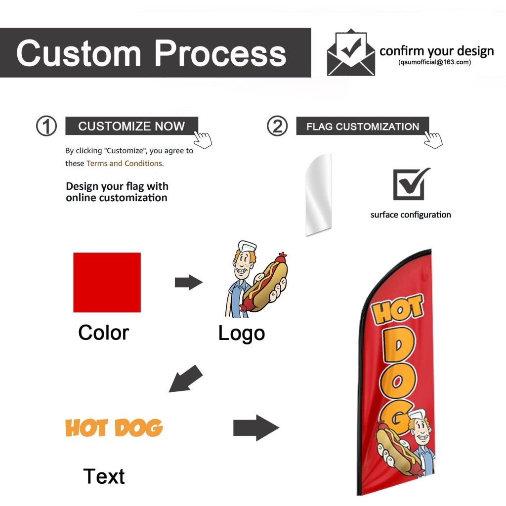 8FT Henna Tattoos Swooper Flag (Flagpole Not Included 3.4)