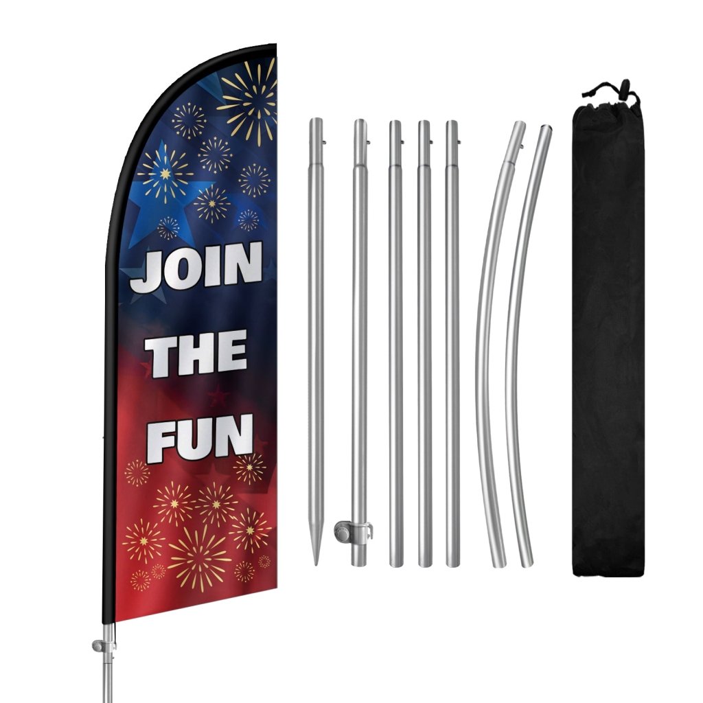 8Ft Join the Fun Presidents Day Festival Banner