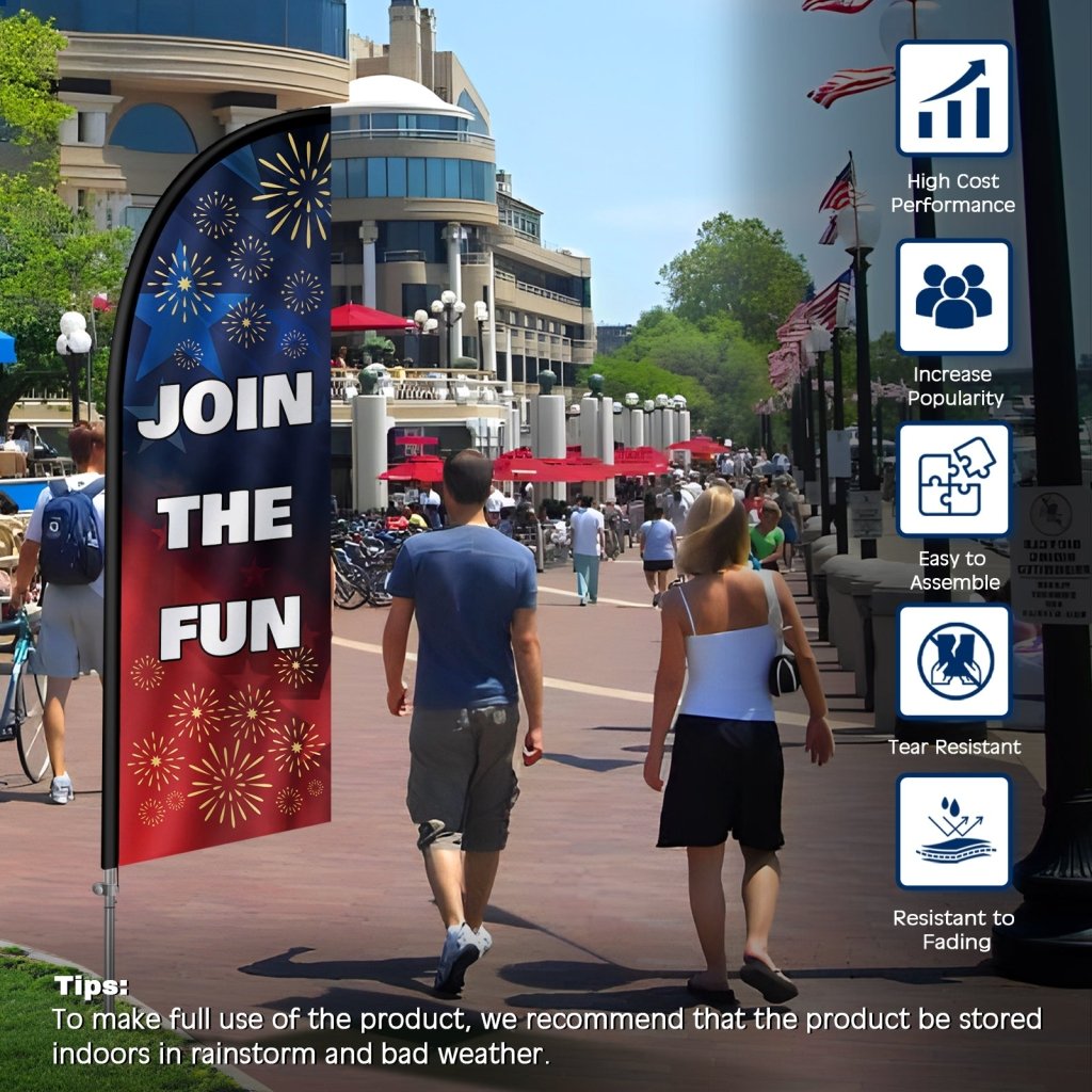 8Ft Join the Fun Presidents Day Festival Banner