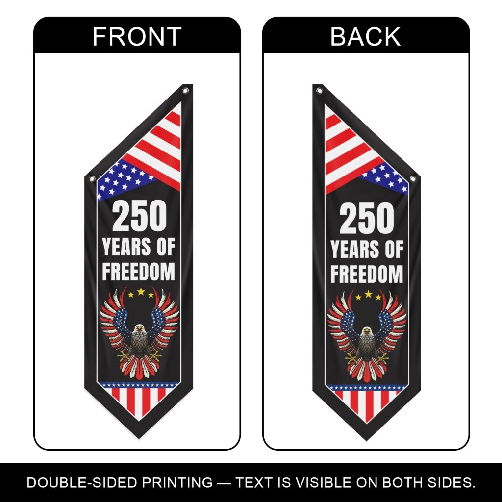 America 250 Eagle Banner 1776–2026 Patriotic Porch Flag(Flag Only)