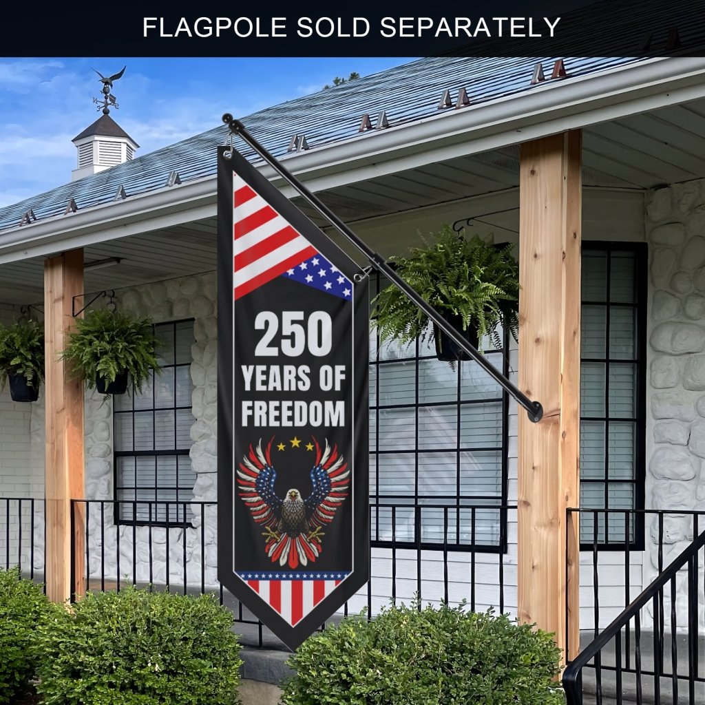 America 250 Eagle Banner 1776–2026 Patriotic Porch Flag(Flag Only)