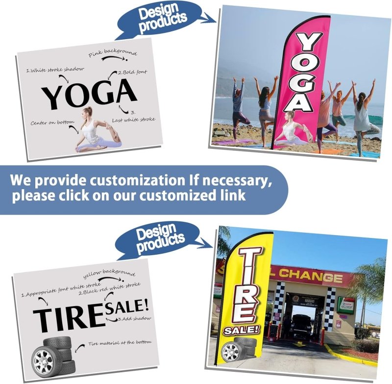 Bar Sign - 11FT Bar Advertising Swooper Feather Flag Fit 15FT Flagpole(Flagpole Not Included 4.3)