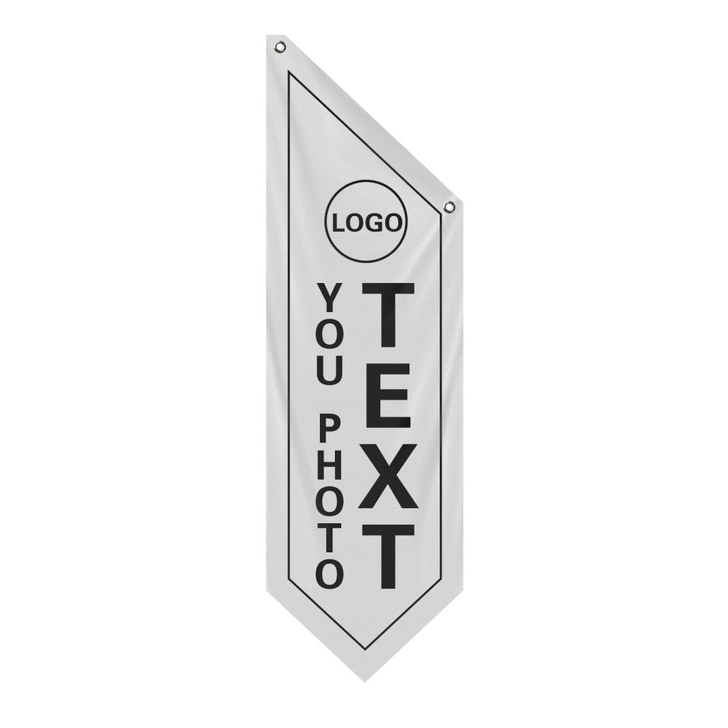 Coffee Shop Now Open Flag, Double Sided Cottage Banner Only, White