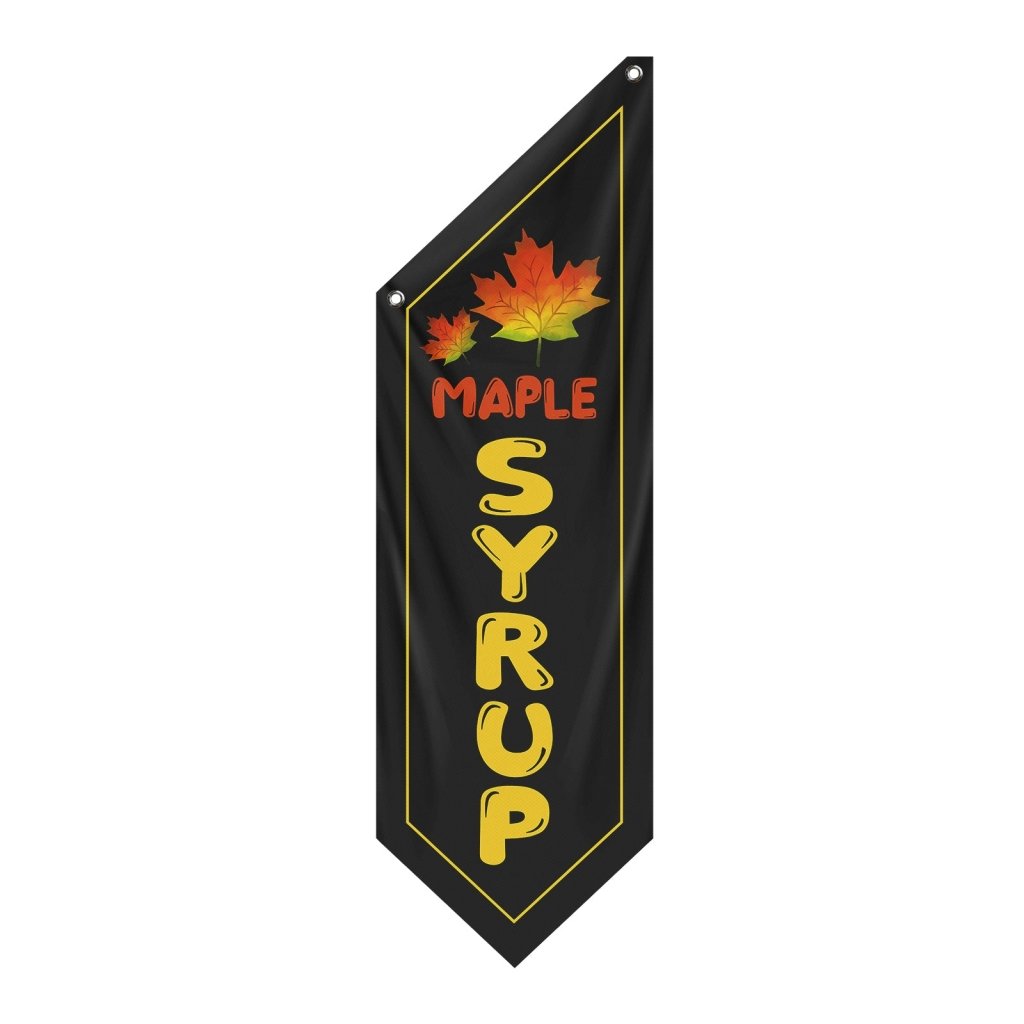 Double - Sided Vintage Maple Syrup Flag, (Flag Only)