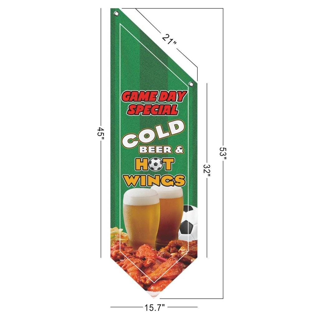 Game Day Special Soccer Football Banner (Flag Only)
