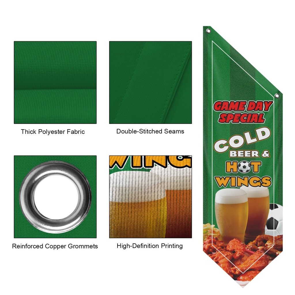 Game Day Special Soccer Football Banner (Flag Only)