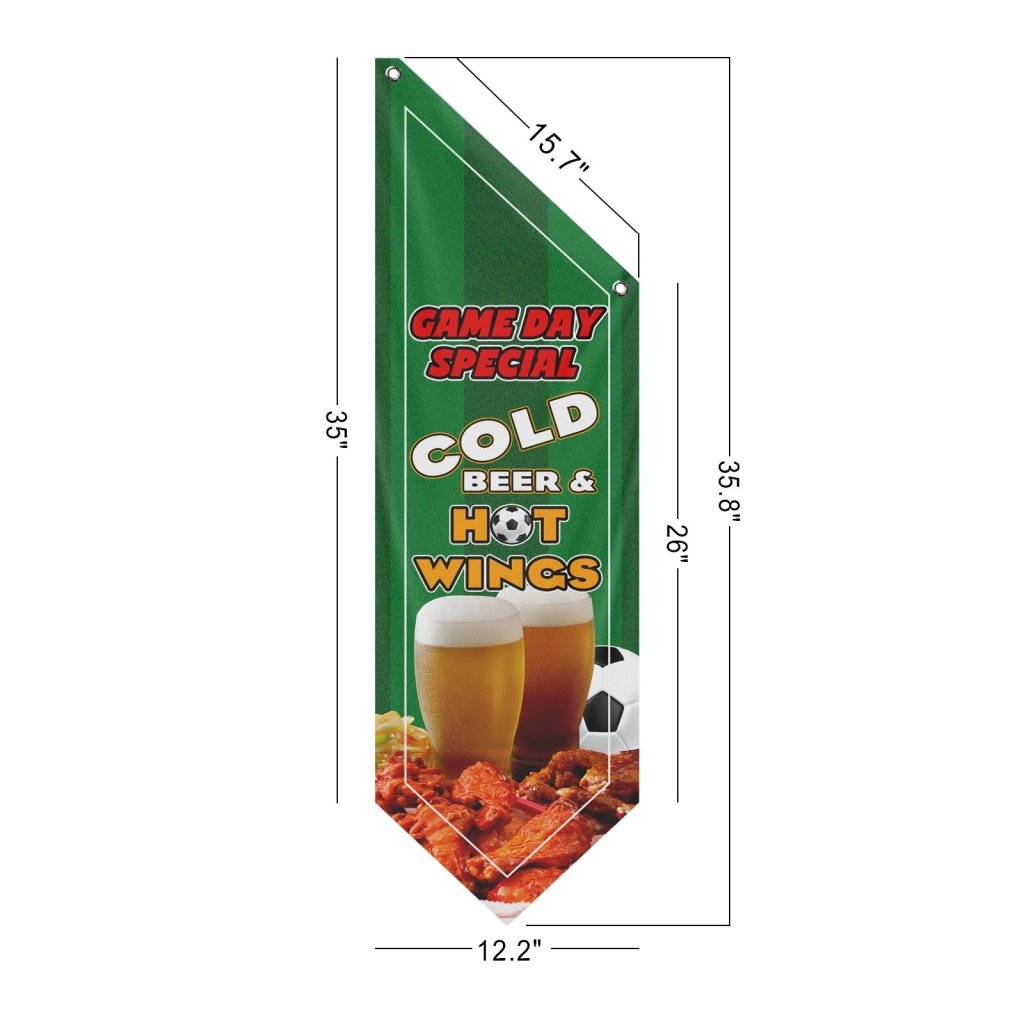 Game Day Special Soccer Football Banner (Flag Only)