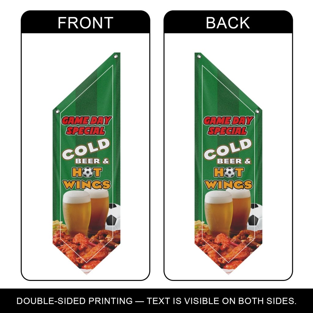 Game Day Special Soccer Football Banner (Flag Only)