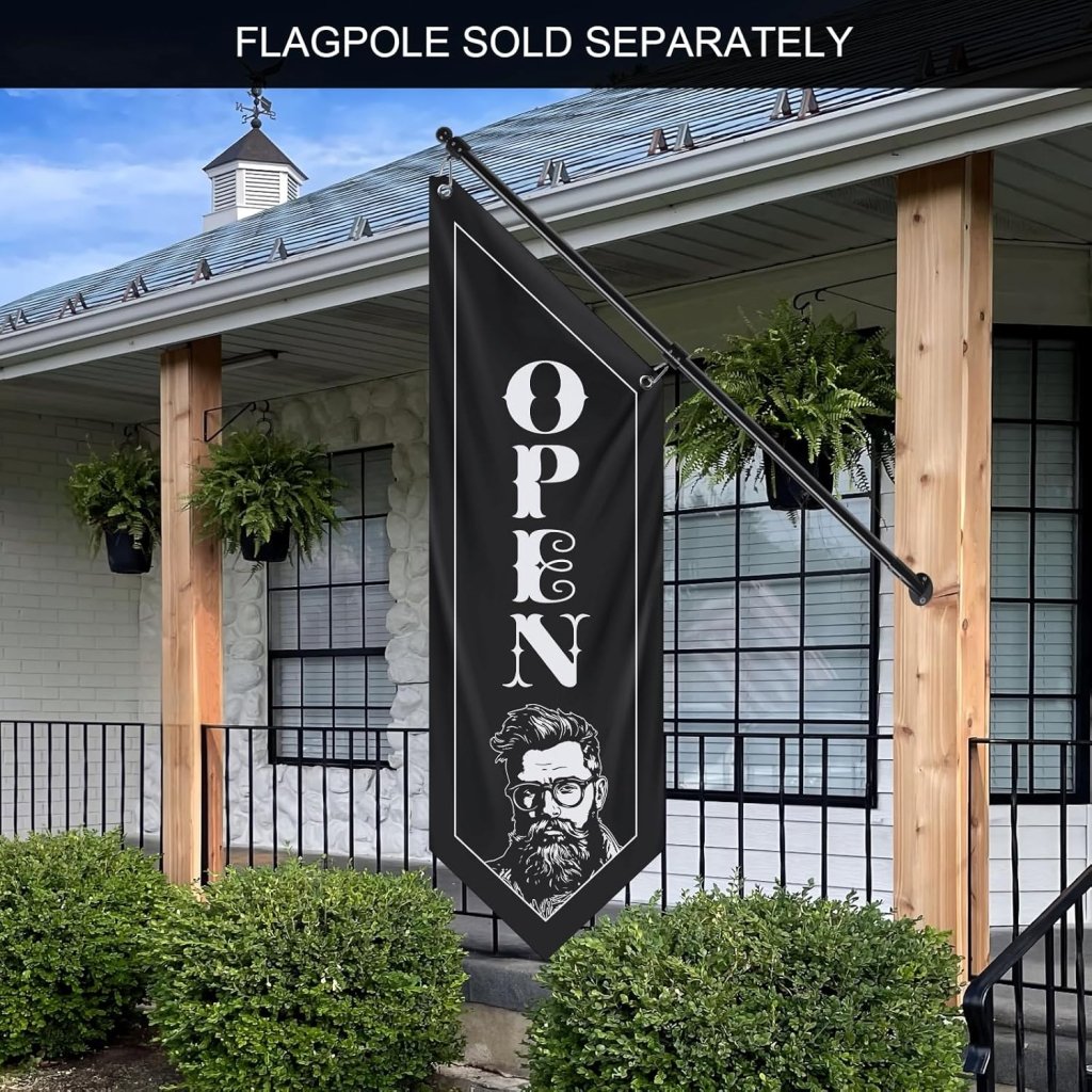 Open Flag, Double - Sided Three - ply (Flag Only)