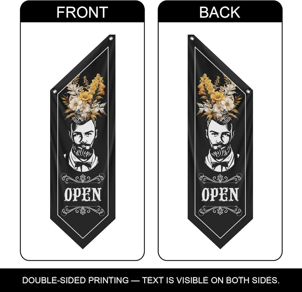 Outdoor Open Flag, Double - Sided Three - ply (Flag Only)