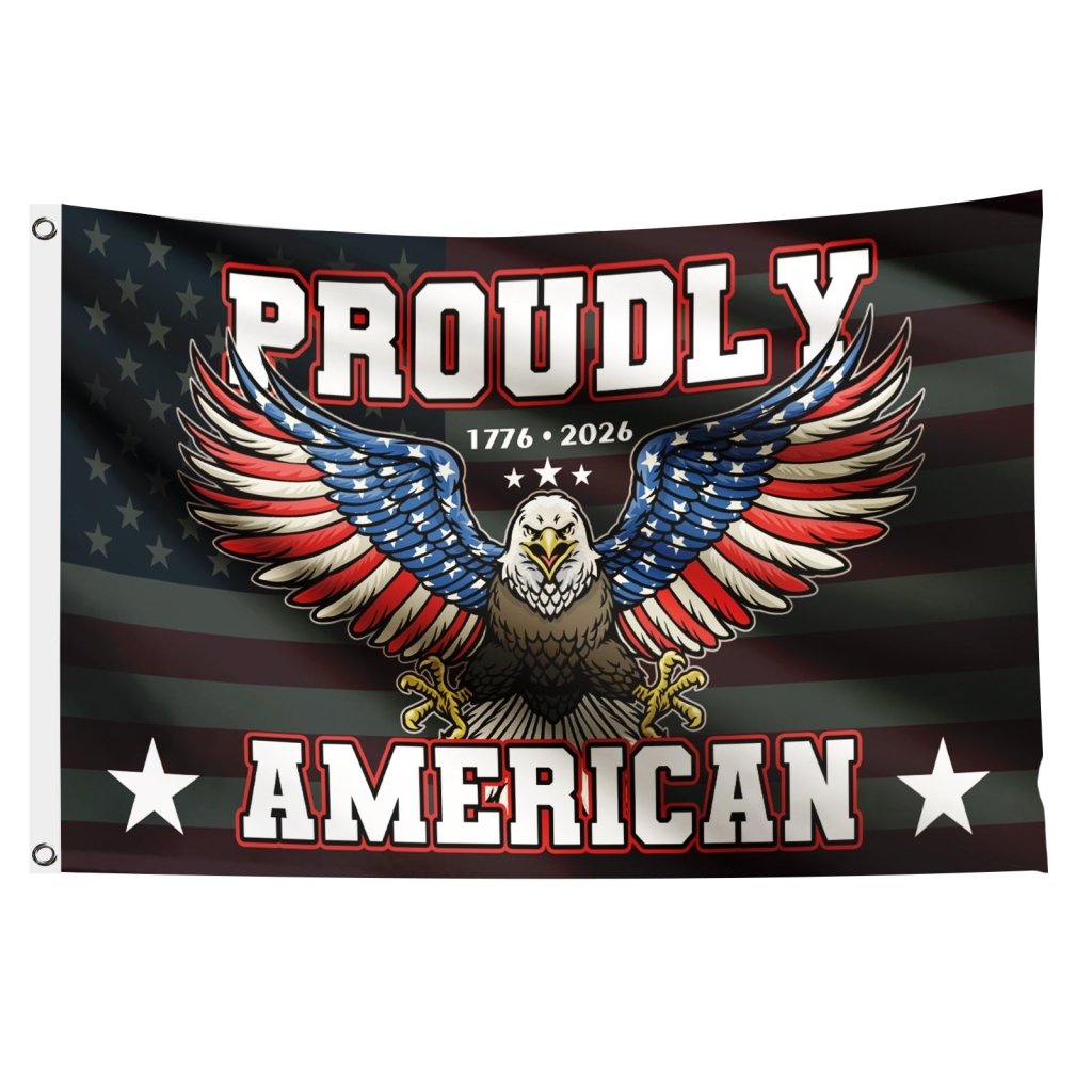 Patriotic Flag 1776–2026 American Flag 3x5 FT, USA Outdoor Banner
