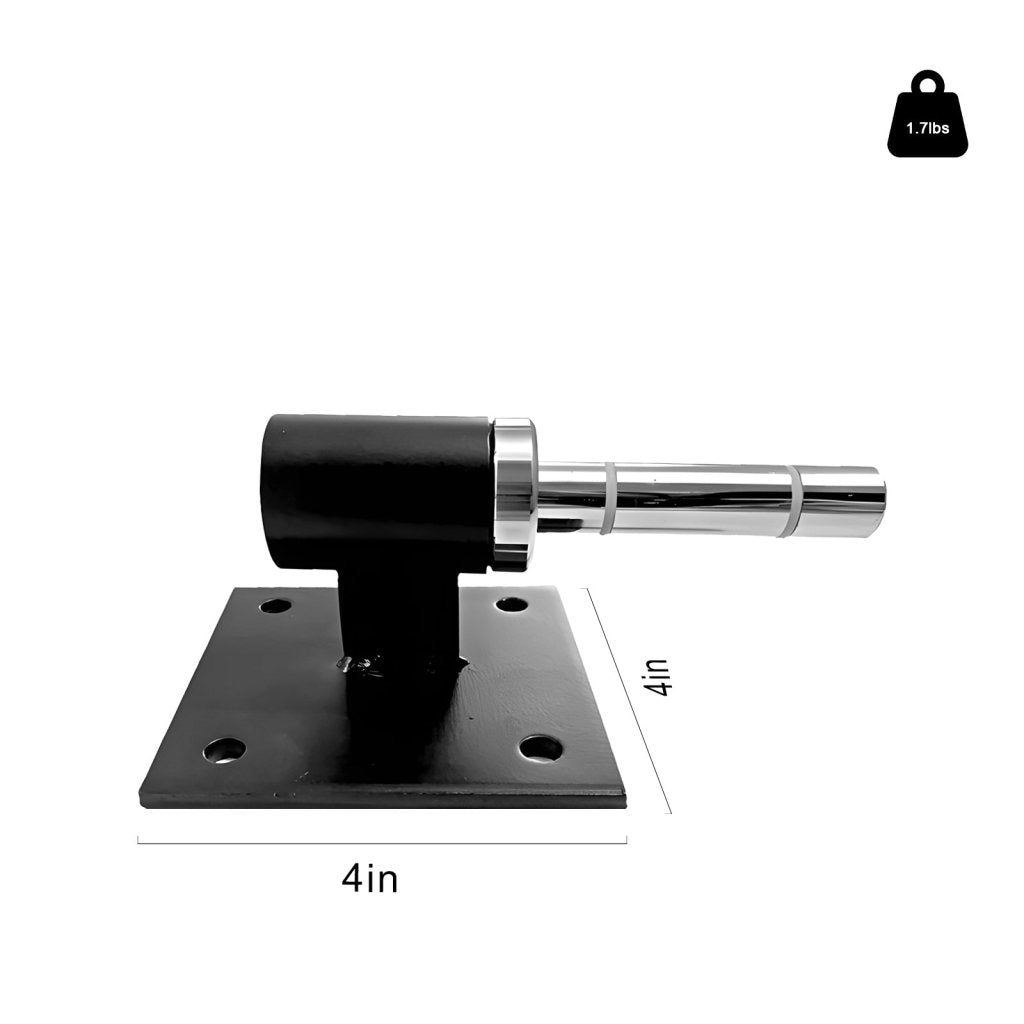 QSUM 0° Wall Flagpole Base, 4"*4" Shaft Diameter 14.5mm - 16.7mm