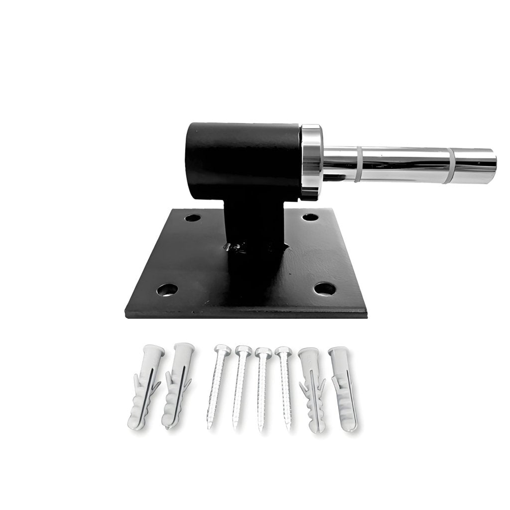 QSUM 0° Wall Flagpole Base, 4"*4" Shaft Diameter 14.5mm - 16.7mm