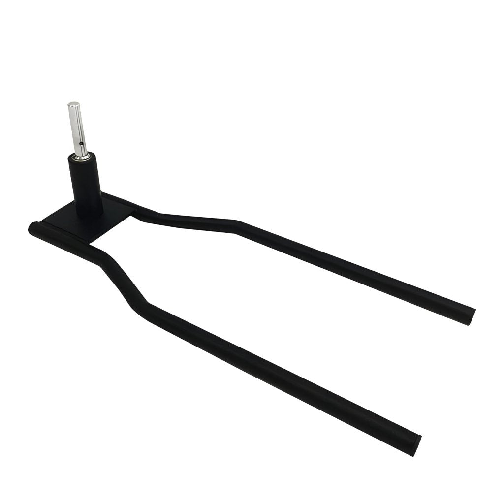 QSUM Car Foot Base, Electrostatic Spraying + Chrome Plating, 21.6"*9.4"*5.5", Shaft Diameter 14.5mm - 16.7mm