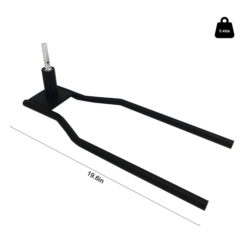 QSUM Car Foot Base, Electrostatic Spraying + Chrome Plating, 21.6"*9.4"*5.5", Shaft Diameter 14.5mm - 16.7mm