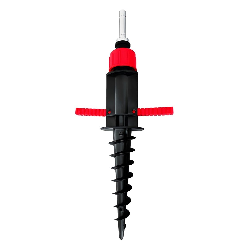 QSUM Plastic Auger Ground Shaft Base, 21"*4", Shaft Diameter 14.5mm - 16.7mm