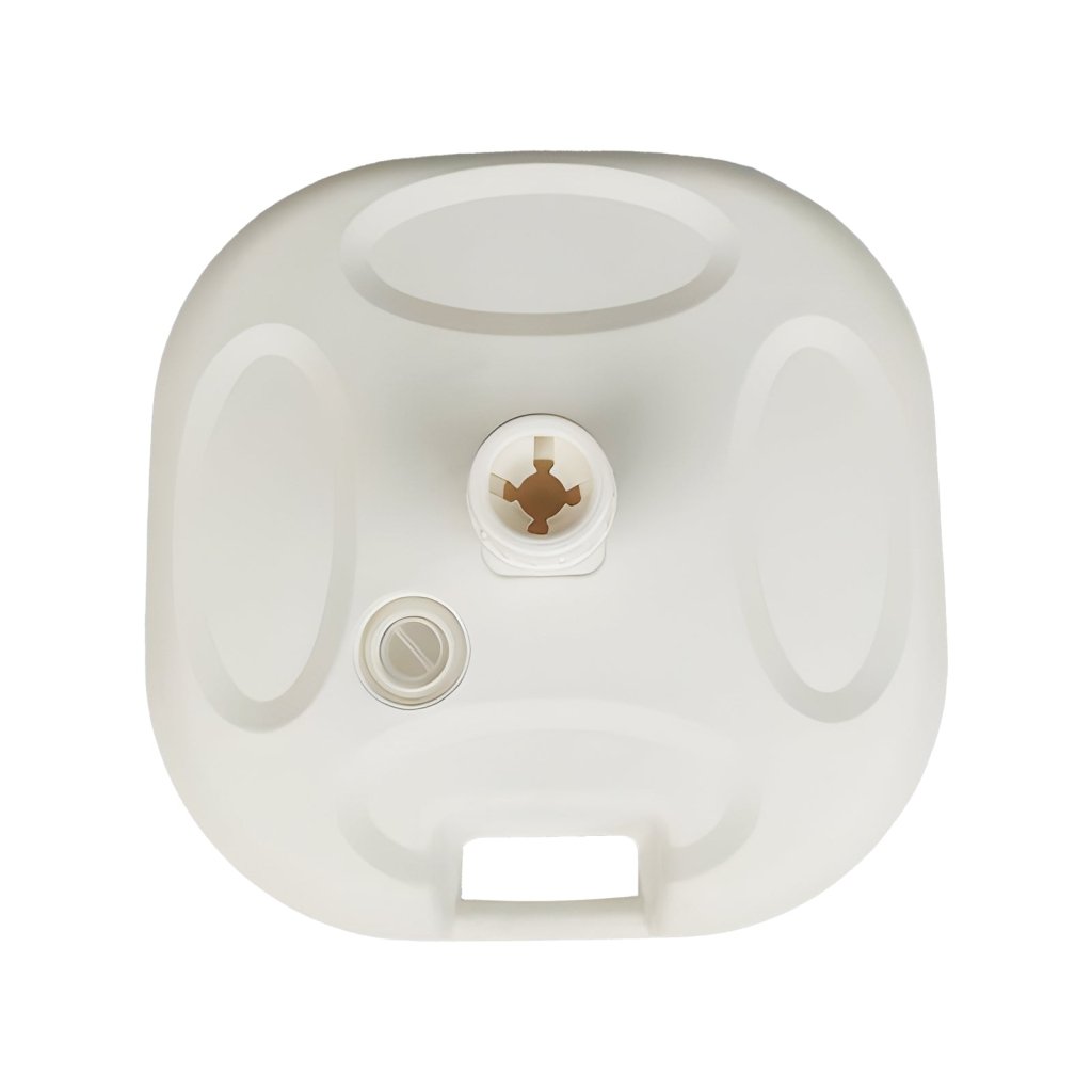 QSUM Plastic Water Tank Base, 3.22 lbs, Weight After Filling with Water: 44 lbs, 17.7"*17.7"*5.5"