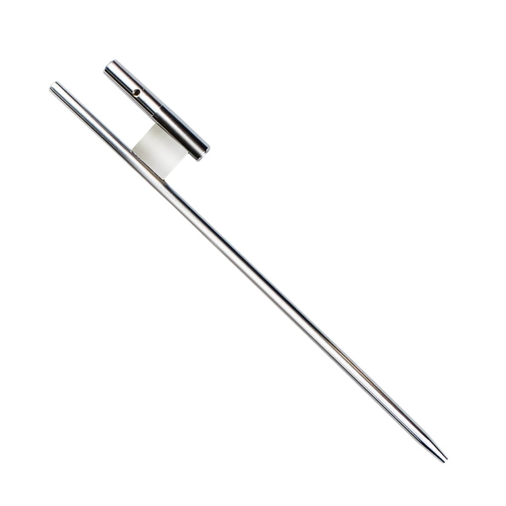 QSUM Spike Base, Chrome - Plated Iron Material, 24", Shaft Diameter 14.5mm - 16.7mm