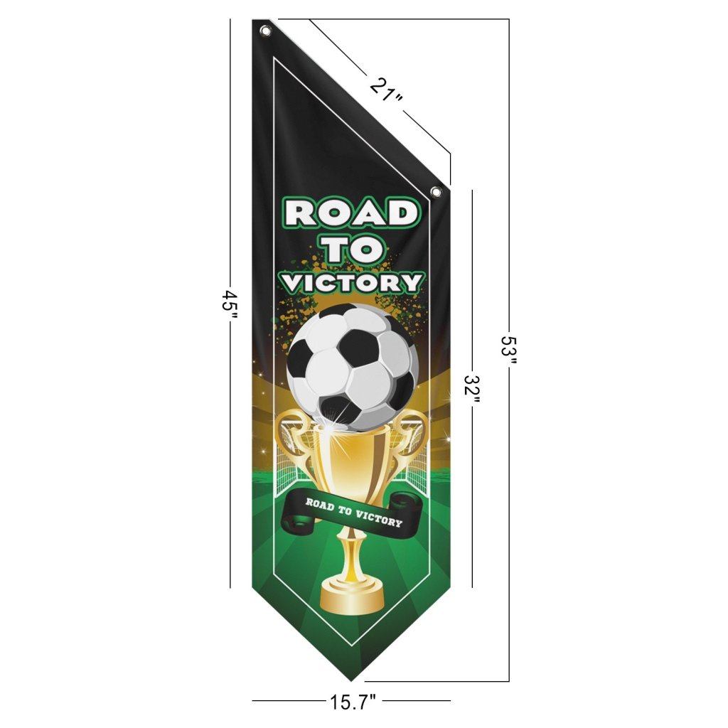 Road to Victory Championship Sports Banner, (Flag Only)