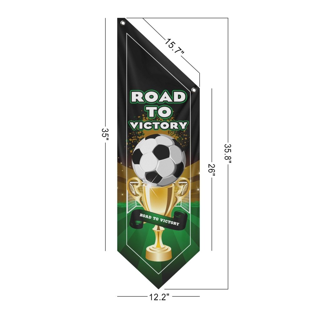 Road to Victory Championship Sports Banner, (Flag Only)