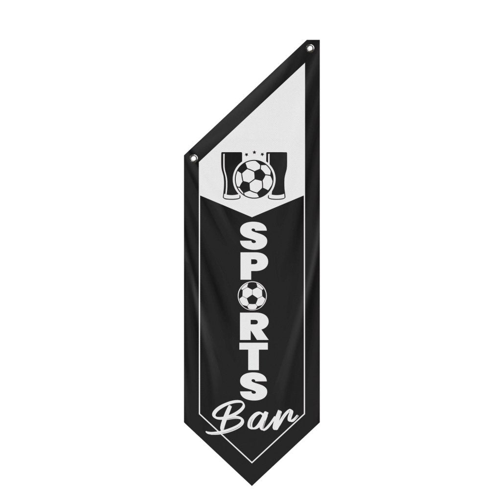Sports Bar Now Open Double - Sided Wall Banner (Flag Only)