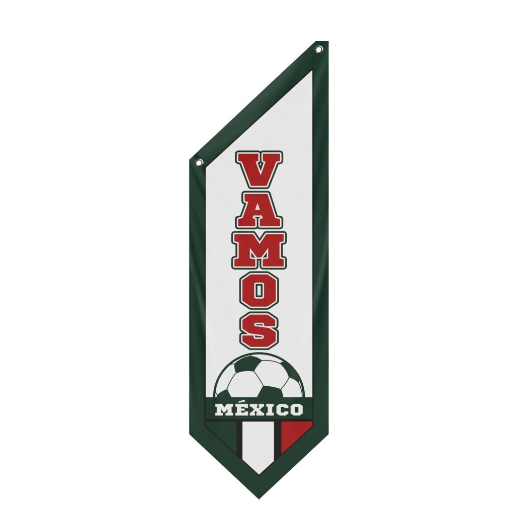 Vamos MEXICO Football Banner (Flag Only)