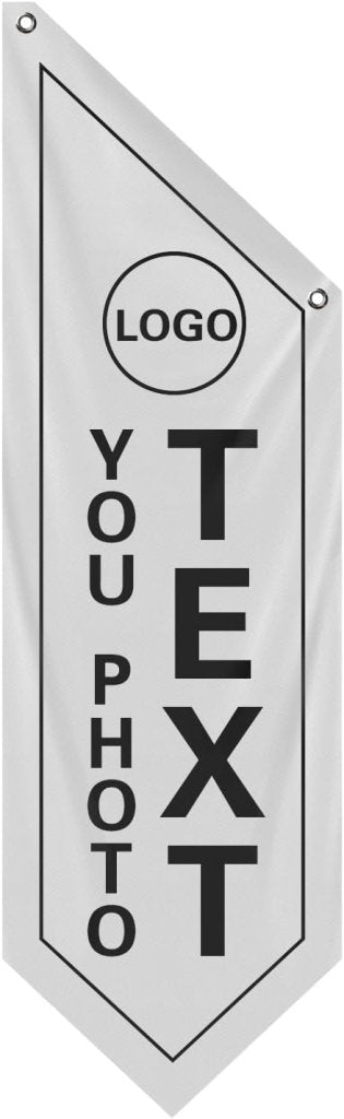 Vintage Pink Open Flag Double - Sided, Three - Layer (No Pole Included)