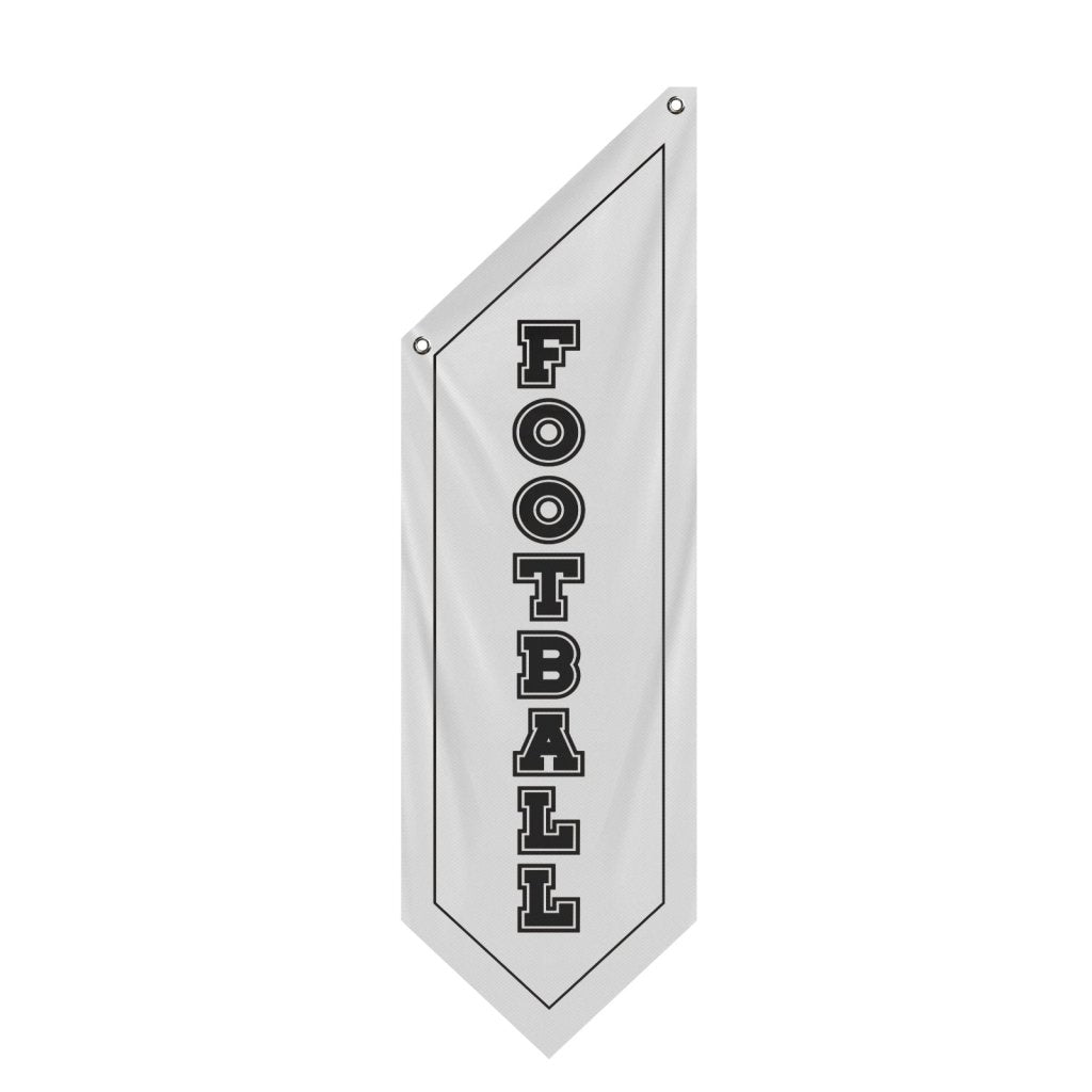 World Cup Football Banner for Game Room, Bar, white (Flag only)